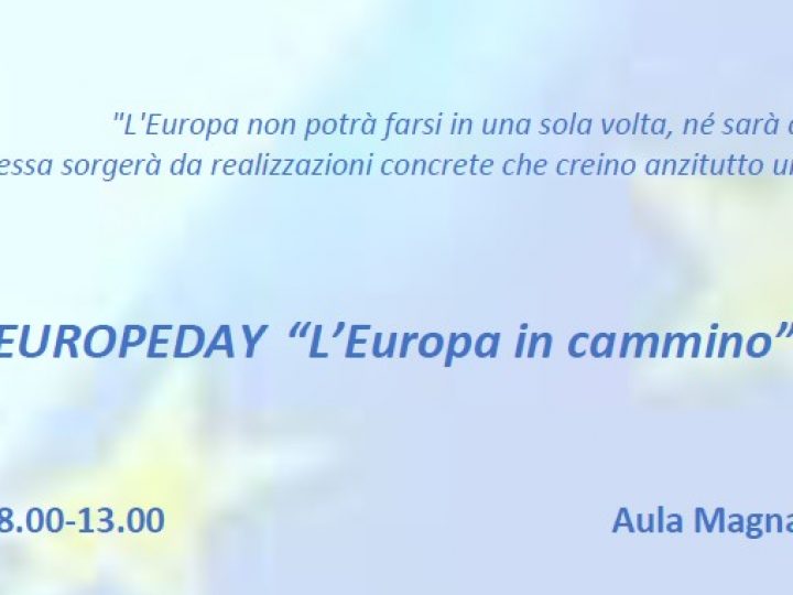 #EUROPEDAY L’Europa in cammino
